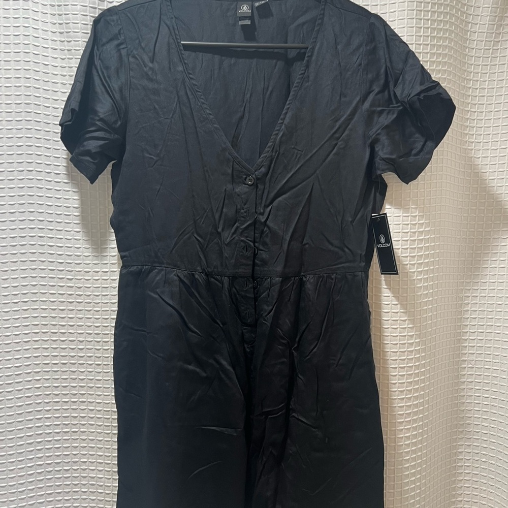 Volcom Black Short Sleeve Top